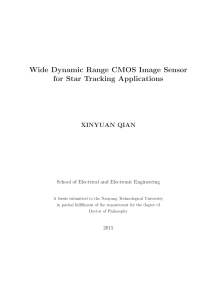 Wide Dynamic Range CMOS Image Sensor for Star Tracking