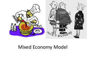 Mixed Economy Model