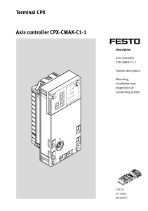 Axis controller CPX-CMAX-C1-1 Terminal CPX
