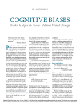 Cognitive Biases Make Judges and Juries Believe Weird Things