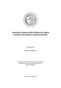 Symmetric Evanescent-Wave Platform for Optical