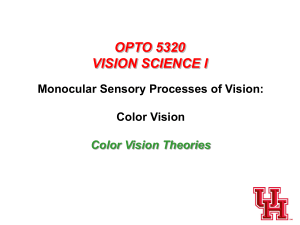 Color Vision Theories