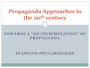 propaganda - Media.Uoa