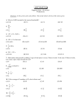 florida placement test (all three sections)