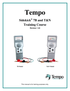 tempo 7b training manual