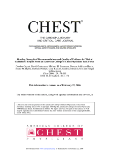 Grading Strength of Recommendations and Quality of Evidence in