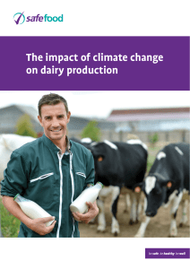 The impact of climate change on dairy production