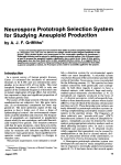Neurospora Prototroph Selection System for