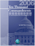 Ten Thousand Commandments - Competitive Enterprise Institute