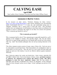 calving ease - Calf Notes.com