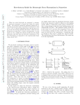 Free-electron Model for Mesoscopic Force Fluctuations in Nanowires