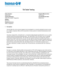 Tilt Table Testing - Hawaii Medical Service Association