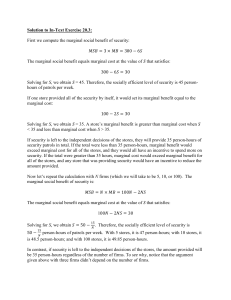 Solution to In-Text Exercise 20.3: First we compute the marginal