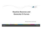 Reactive Reserves and Generator D-Curves