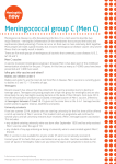 Meningococcal group C (Men C)