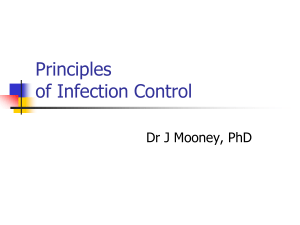 Principles of Infection Control