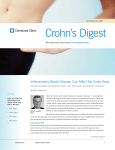 Crohn`s Digest - Cleveland Clinic
