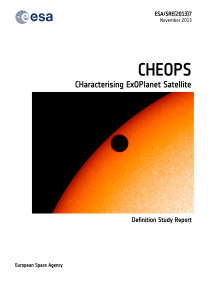 CHEOPS Definition Study Report