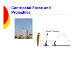 Centripetal Force and Projectiles