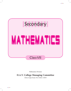 Secondary Mathematics_7