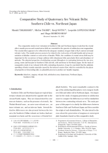 Comparative Study of Quaternary Arc Volcanic Belts: Southern Chile