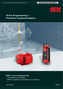 EMC in Drive Engineering - SEW