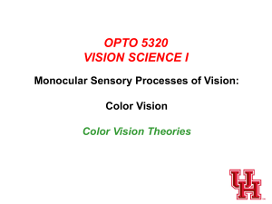 Color Vision Theories
