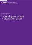 Austerity and beyond: a local government discussion paper