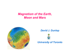 Magnetism of the Earth, Moon and Mars