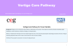 Vertigo Care Pathway