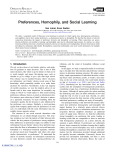 Preferences, Homophily, and Social Learning