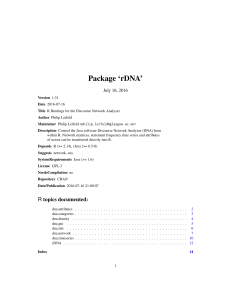 Package `rDNA`