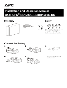 Connect the Equipment