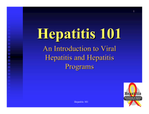 HEPATITIS 101 - Kootenay Family Place