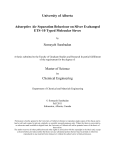 Adsorptive Air Separation Behaviour on Silver Exchanged ETS–10