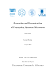 Propagating Quantum Microwaves