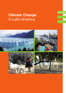 Climate Change in Latin America