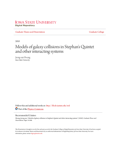 Models of galaxy collisions in Stephan`s Quintet and other