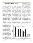 Genetics and Male Sexual Orientation