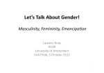 20121005 - UvA Pride Lecture Gender - AISSR