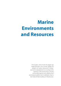 Marine Environments and Resources