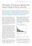 The Impact of the Recent Migration from Eastern