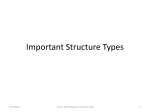 important structure types