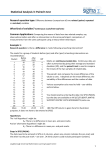 Statistical Analysis 3: Paired t-test