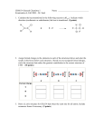 CHM134 General Chemistry I Name Examination 4, Fall 2008 – Dr