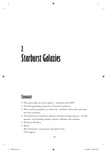 Starburst Galaxies - Beck-Shop