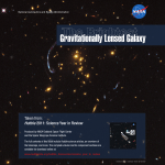 Gravitationally Lensed Galaxy