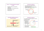 The basic physical properties of a star Hydrostatic equilibrium