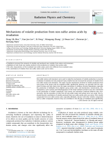 Mechanisms of volatile production from non