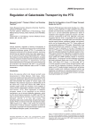 Regulation of Galactoside Transport by the PTS